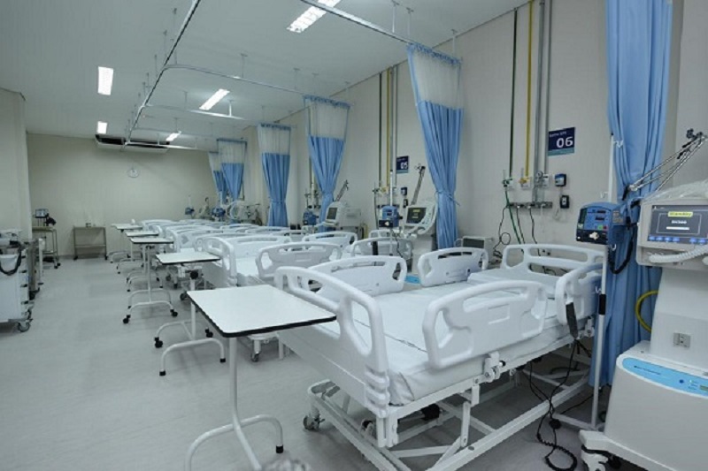 #PraCegoVer: Fotografia dos novos leitos e equipamentos do Hospital Municipal Sorocabano.